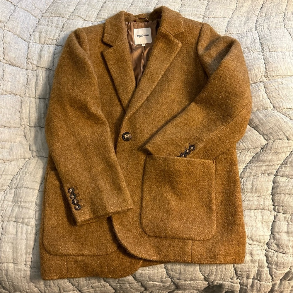 Madewell Larsen Boucle Blazer